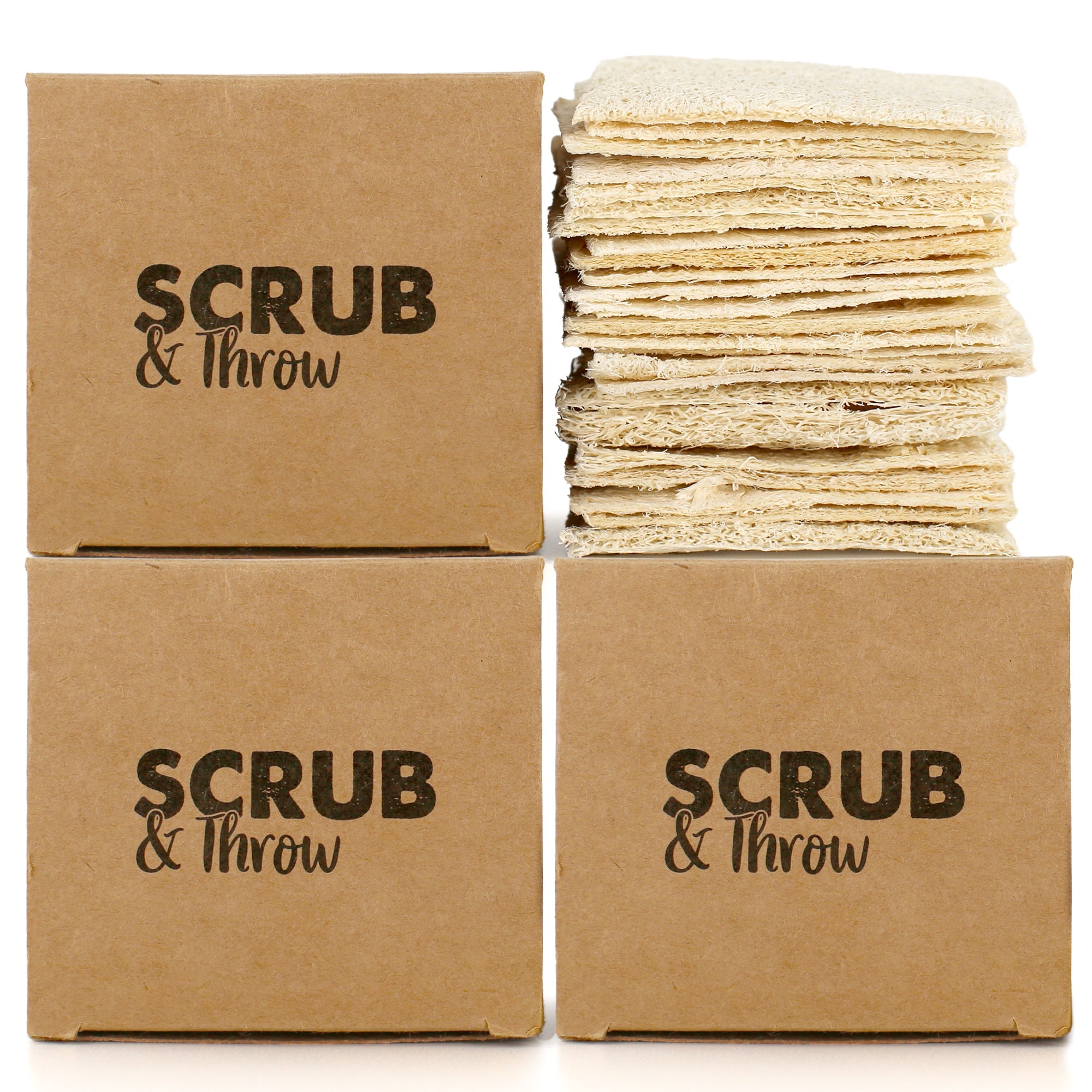 Scrub & Throw bulk and hospitality loofah sponge packs