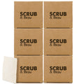 Bulk loofah scrub sponges, 180-pack, biodegradable and plastic-free for Airbnb and hotels